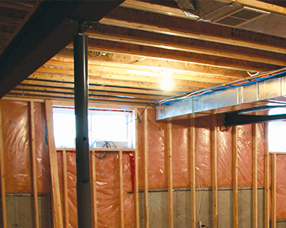 SprayFoam Insulation in Basements